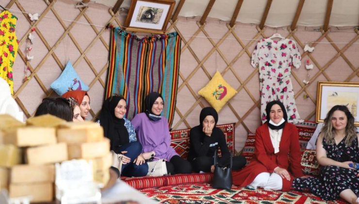 Mardin Büyükşehir Belediyesi, Ahlat Otağı’nda çadır ve stant açtı