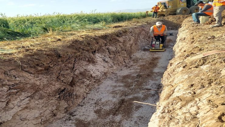 Mardin depolaması cazibe sulaması ile 29 bin 732 dekar tarım alanı sulanacak