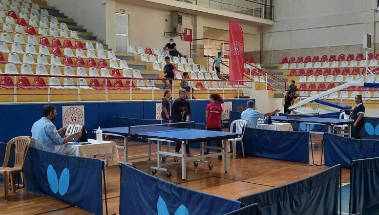 Masa Tenisi Zafer Kupası yarışmaları geçekleştirildi