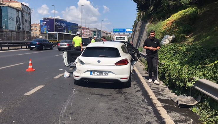 Mecidiyeköy’de zincirleme kaza