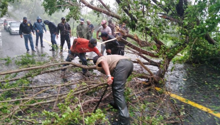 Meksika’yı Nora Kasırgası vurdu