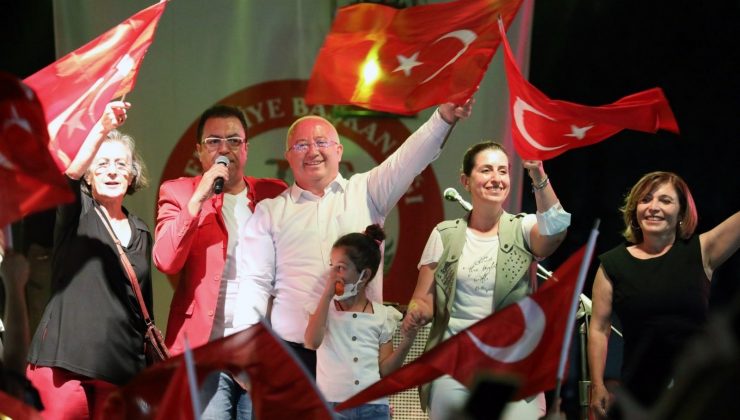 Menteşe’de Zafer Bayramı coşkusu doyasıya yaşandı