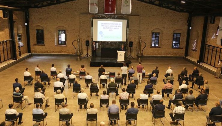 Meram’da muhtarlara yönelik eğitim verildi