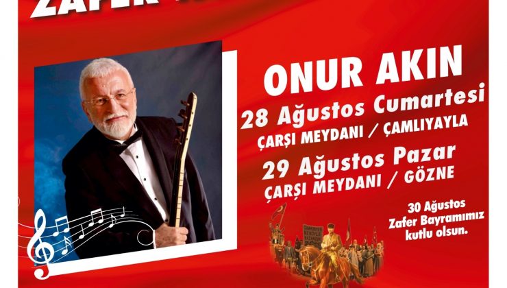 Mersin Büyükşehir Belediyesi, Zafer Bayramını konserlerle kutlayacak