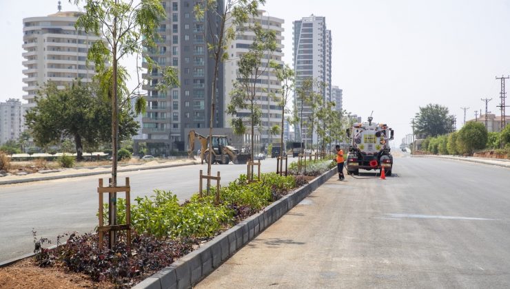 Mersin’de peyzaj çalışmalarına başlandı