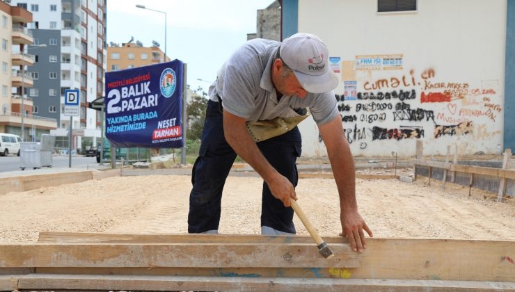 Mezitli Belediyesi, ikinci balık pazarını açıyor