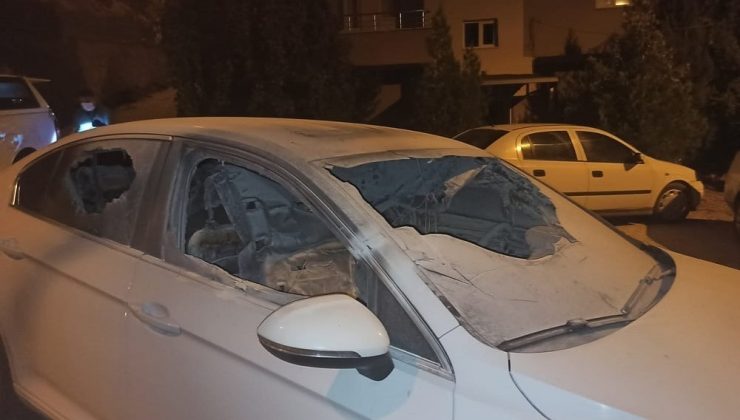 MHP İlçe Başkanı Çetin’in arabası yakıldı