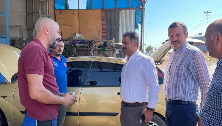 Milletvekili Fırat Gölbaşı’nda köy köy geziyor