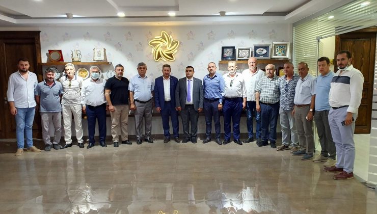 Milletvekili Posacı, Nazilli Ticaret Odası Başkanı yöneticileri ile görüştü