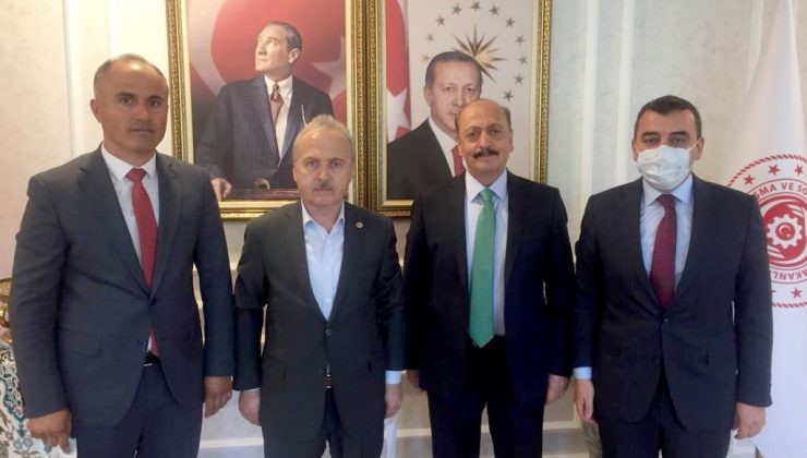 Milletvekilleri ile GMİS, Çalışma Bakanı ile bir araya geldi