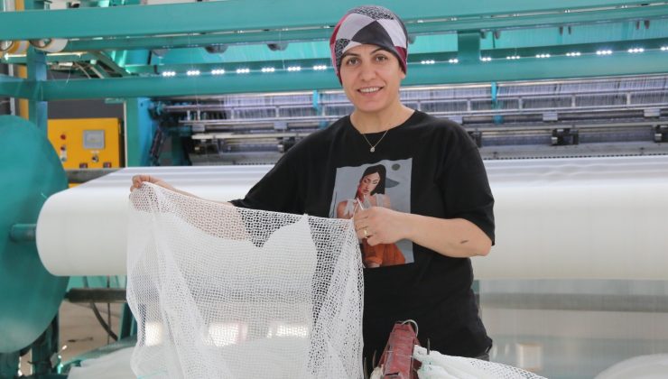 Milyonlarca balon balığını tek seferde yakalayacak özel ağ üretiliyor