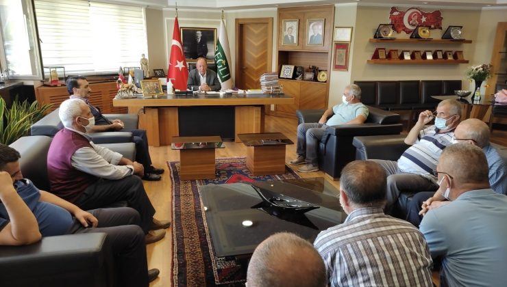 Muhtarlardan Başkan Oprukçu’ya teşekkür