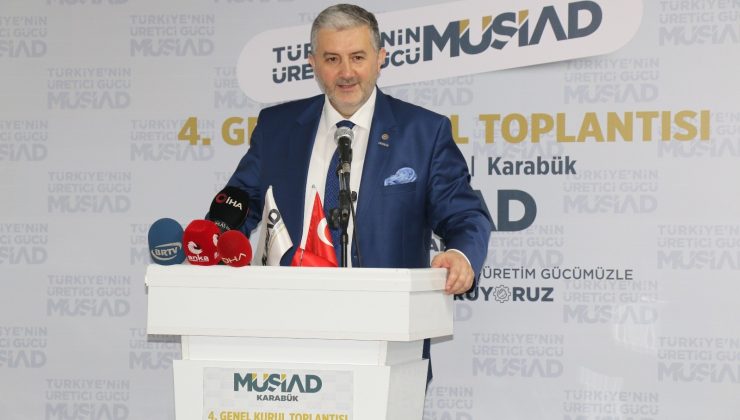 MÜSİAD Karabük Şube Başkanı Cengiz Ünal oldu