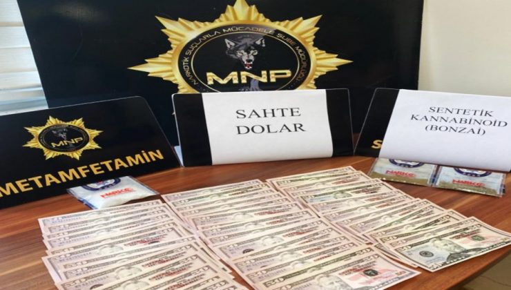 Muş’ta uyuşturucu ve sahte döviz operasyonu