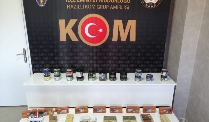 Nazilli’de Kaçakçılık ekipleri göz açtırmıyor