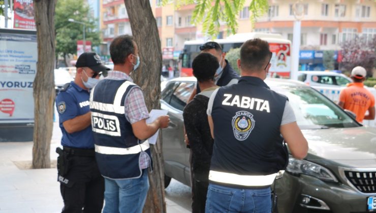 Niğde’de dilencilere operasyon