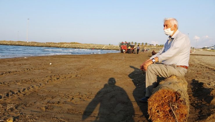 O tomruklar Samsun sahillerinde: 200 km sürüklendiler