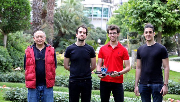 Öğrencilerden yangını erken tespit eden drone projesi