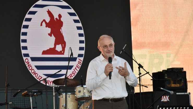 OMÜ Rektörü Yavuz Ünal yüz yüze eğitim müjdesini verdi