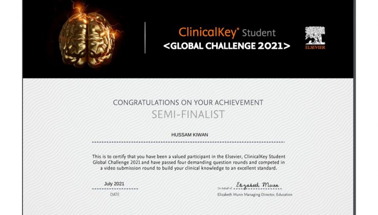 OMÜ Tıp Fakültesi öğrencisinden uluslararası başarı