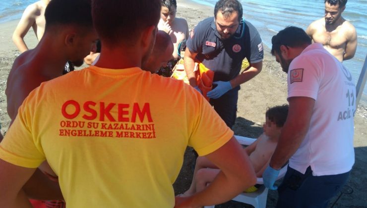 Ordu plajlarında 83 kişi boğulma tehlikesi geçirdi
