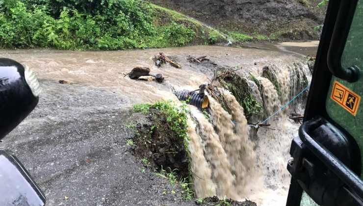 Ordu’da 255 noktada heyelan meydana geldi
