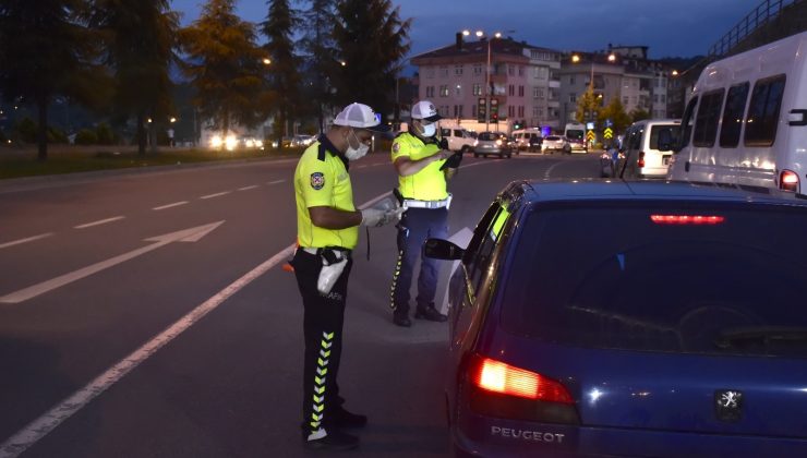 Ordu’da bin 179 sürücüye ceza