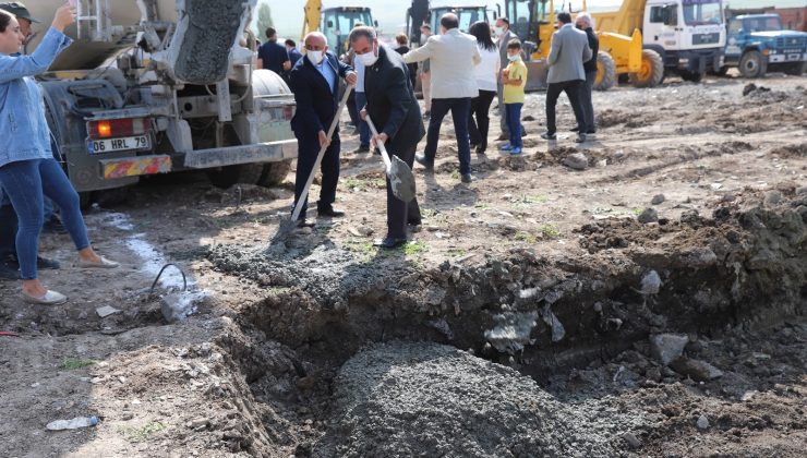 Otobüs terminalinin ilk temeli atıldı