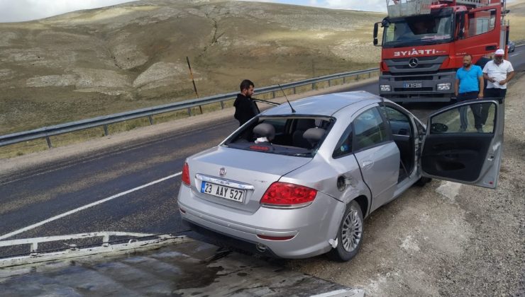 Otomobil takla attı: 1’i ağır 4 yaralı