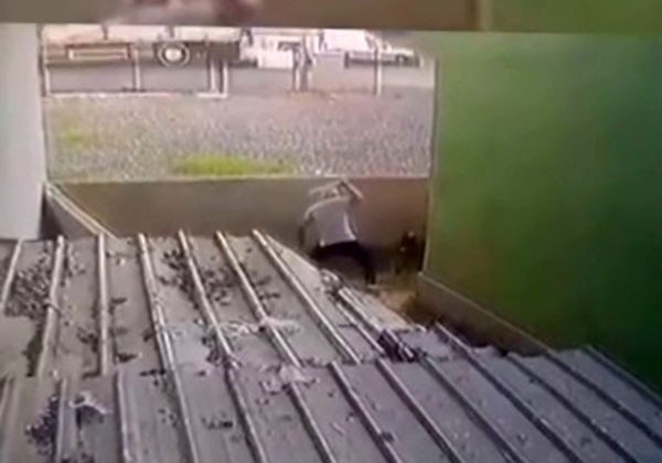 Ataşehir’de gözü dönen saldırgan köpeği sopa ile dövdü