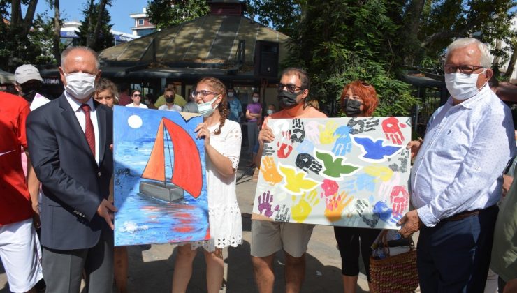 Özel Çocuklar el becerilerini sergiledi