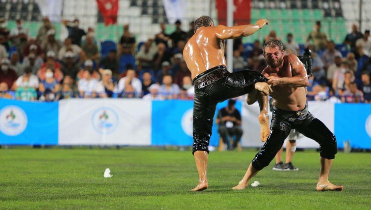 Pamukkale yağlı güreşleri büyük yankı uyandırdı