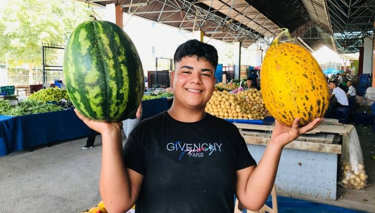 Pazarda yaz meyvelerine yoğun ilgi