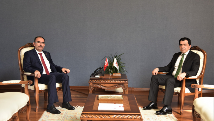 Rektör Beydemir, Abdullah Ay’ı ağırladı