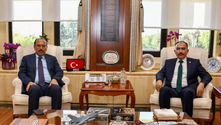 Rektör Beydemir’den Sayıştay Başkanı Yener’e ziyaret