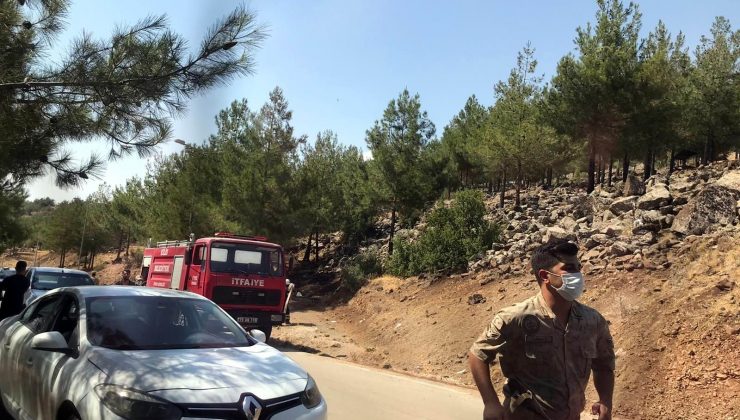 Resul Osman mesire alanındaki yangın söndürüldü