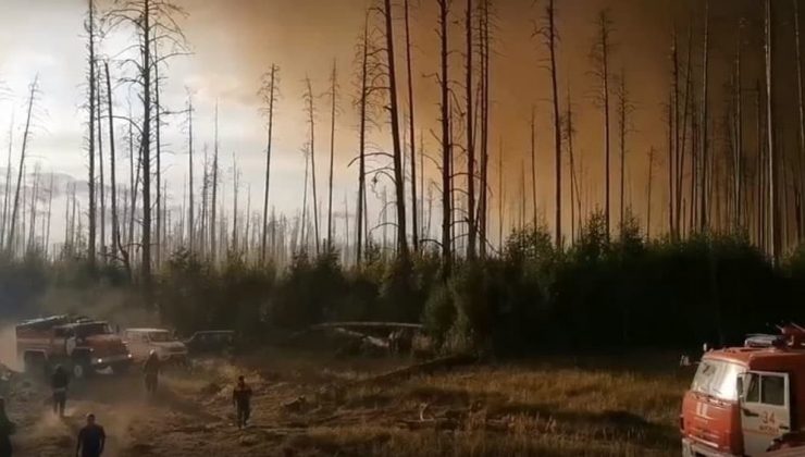 Rusya’daki orman yangınları yerleşim alanlarına sıçradı