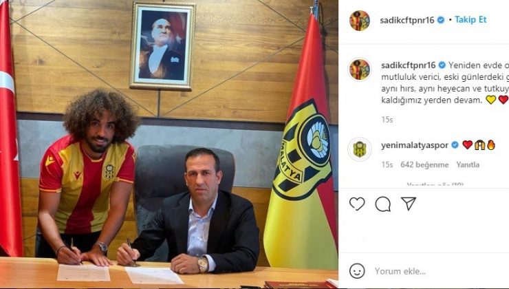 Sadık Çiftpınar’dan taraftara mesaj