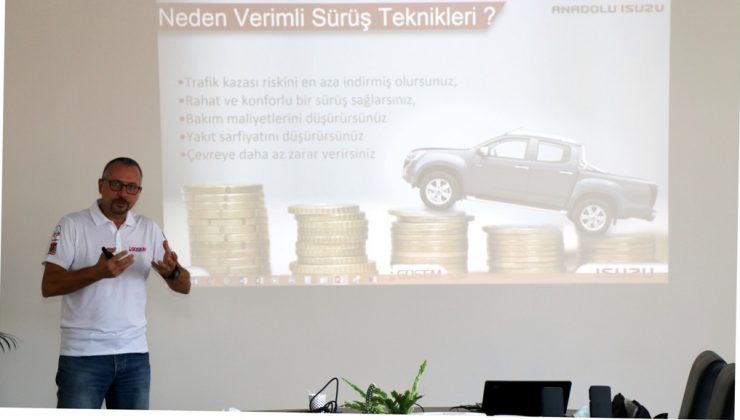 Safranbolu’da şoförlere, “Güvenli Sürüş Teknikleri Eğitimi” verildi