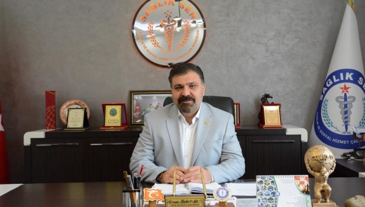 Sağlıkçılardan izin yasağına tepki