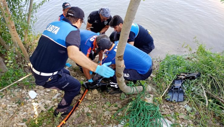 Sakarya Nehri’ne düşen gencin cansız bedenine 48 saat sonra ulaşıldı
