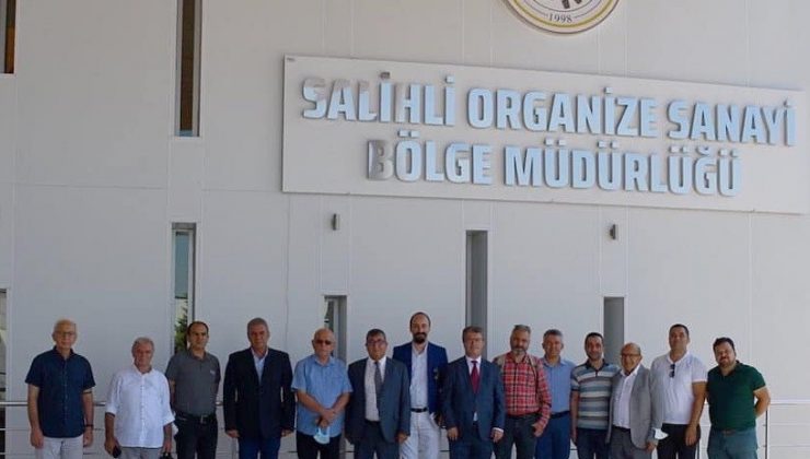 Salihli OSB yönetimi basınla buluştu