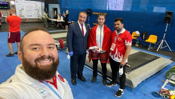 Sami Baki Kıymet rekorla Avrupa şampiyonu