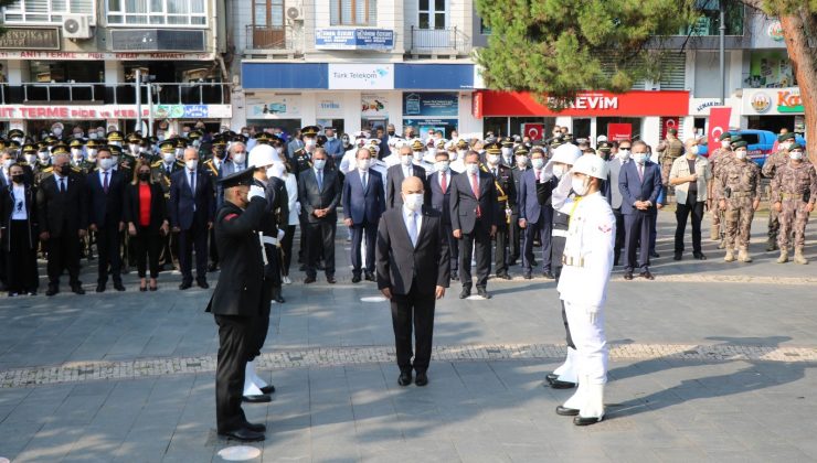 Samsun’da 30 Ağustos Zafer Bayramı kutlamaları