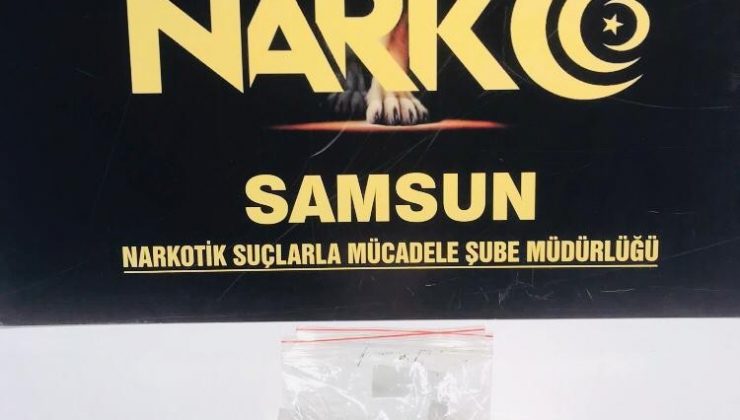 Samsun’da uyuşturucu ticaretine 2 gözaltı