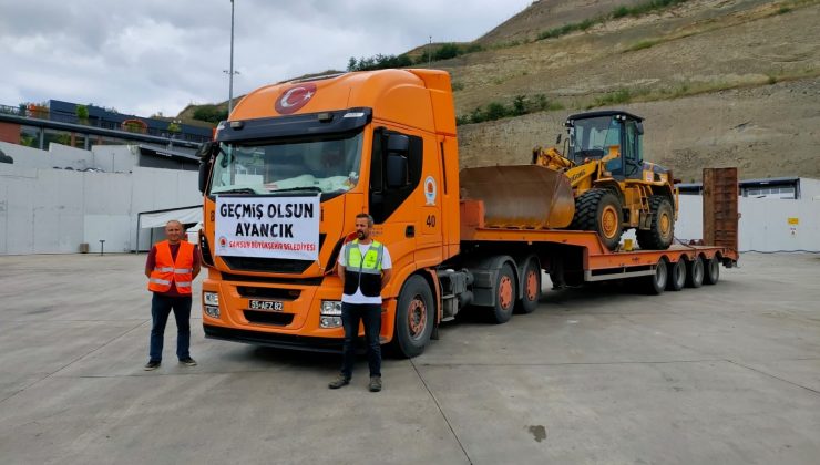 Samsun’dan Sinop’a destek