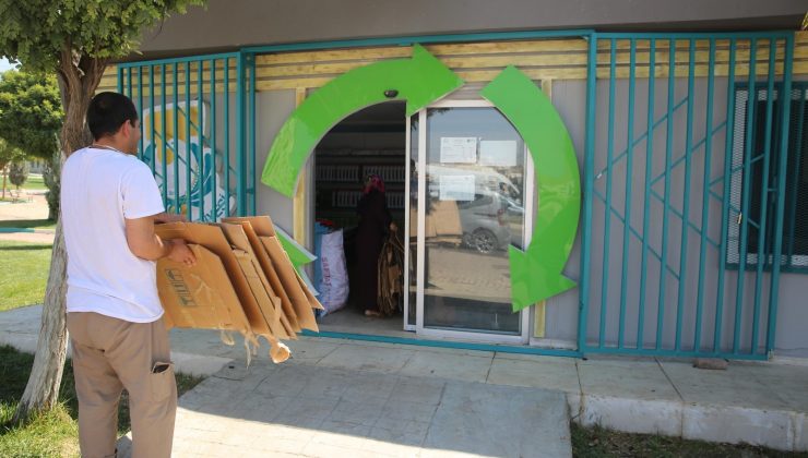 Şanlıurfa’da yüzlerce kilo atık, geri dönüşüme kazandırıldı