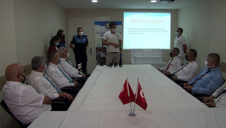 Şehirlerarası otobüs şoförlerine güvenlik eğitimi