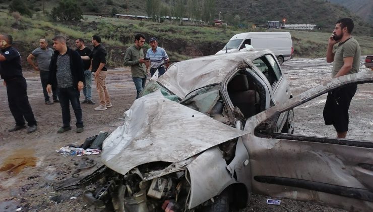 Sel kazaya sebep oldu: 1 ölü