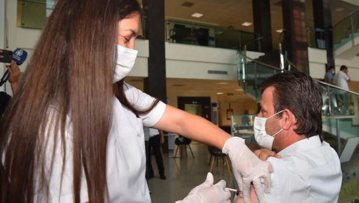 Selçuklu’da aşı çalışmaları sürüyor